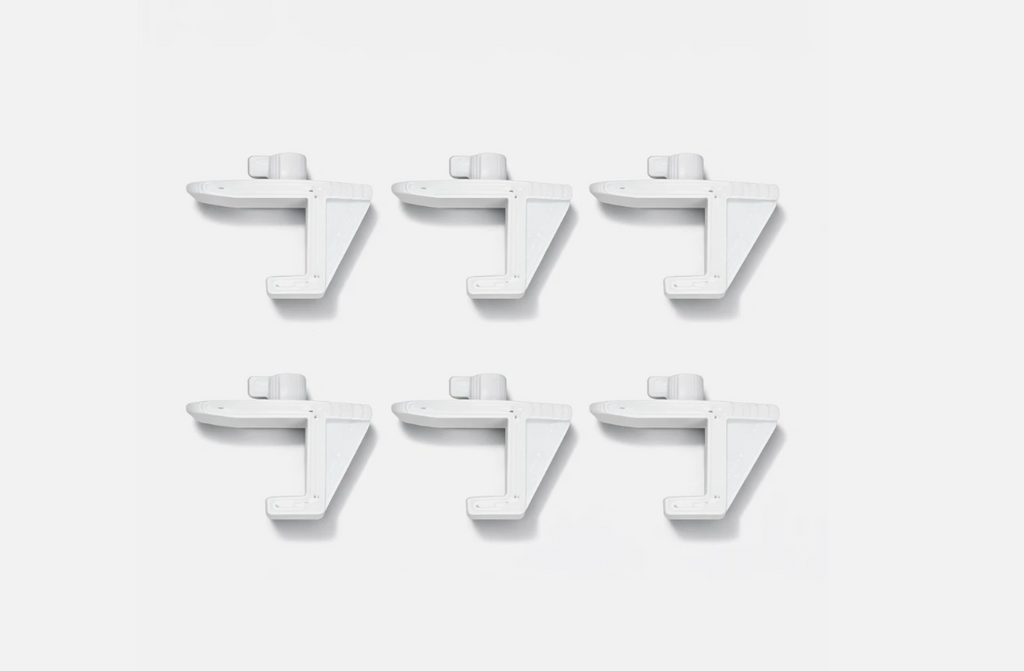 6pk Replacement Shelf Clips for Turbo Air Freezers & Refrigerators P993200800