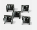 5pk Non-Mar Nose Tips for DeWALT D51238 18GA Brad Nailer Replacement Cushions