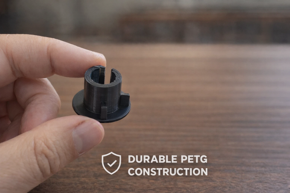 10pk Super-8 to 8mm Film Reel Adapters | Movie Projector | PETG | Universal Fit